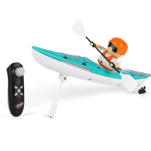 Load image into Gallery viewer, HC-810 RC Boat RTR 2.4G 15km/h Brushed Motor Paddle Remote Control Rowing LED Lights 360 Driving Dual Modes Waterproof Ship
