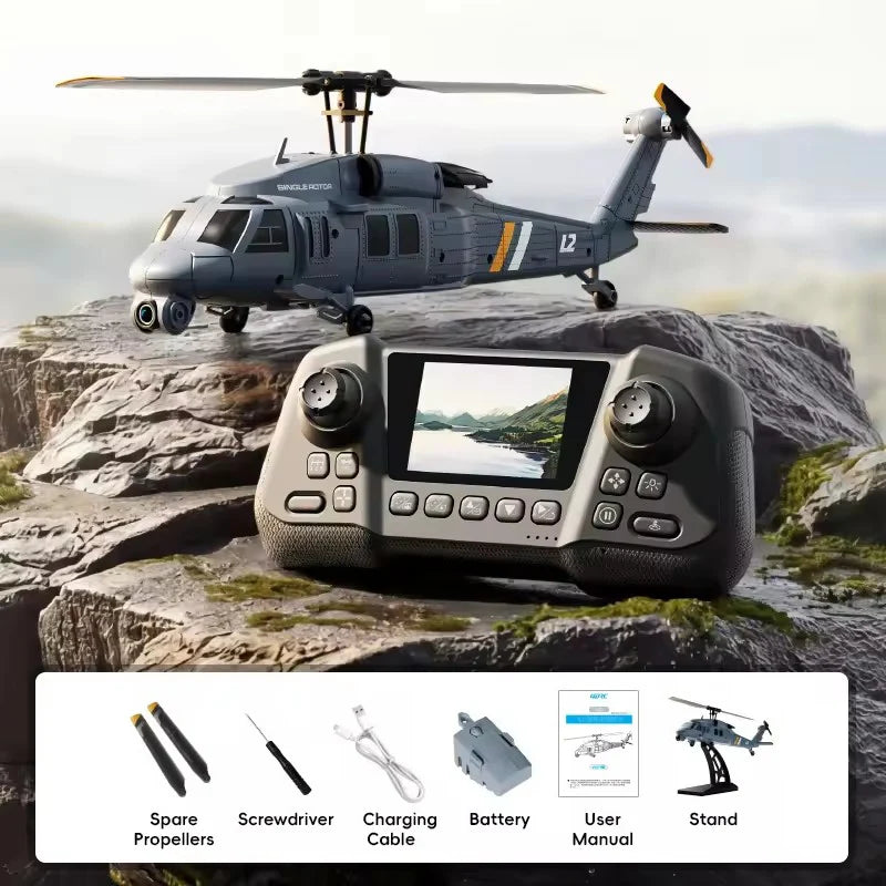 Helicopter 4DRC L2 RC 8K Aerial Camera Built in Screen Remote Control 6Axis Gyro
