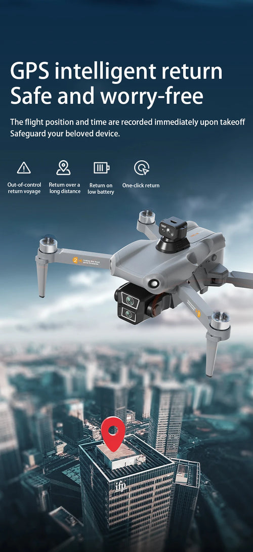 Load image into Gallery viewer, L300 Ultra Professional Drone 4K HD Wide Angle Camera 5G GPS WiFi FPV  RC Drone 360° Quadcopter Toys for Obstacle Avoidance
