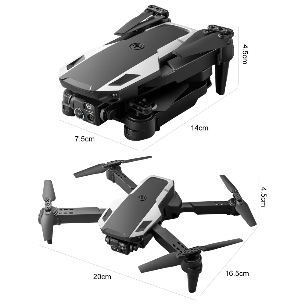 New M1 Drone Beginner Friendly  With 4K High-Definition Camera Optical Flow Technology One Click Return to Home Mode For