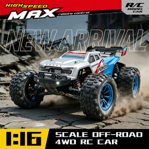 Load image into Gallery viewer, 4WD 75KM/H RC Car Super Brushle High Speed Buggy 4x4 Off Road Remote Control High Speed Drift Racing Truck Drift Racing Toy Gift
