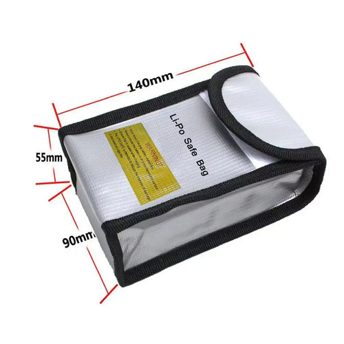 Load image into Gallery viewer, Battery Safe Bag Fireproof for RC Car Drone Batteries Travel Storage Charging Large Explosion-Proof Bags Portable
