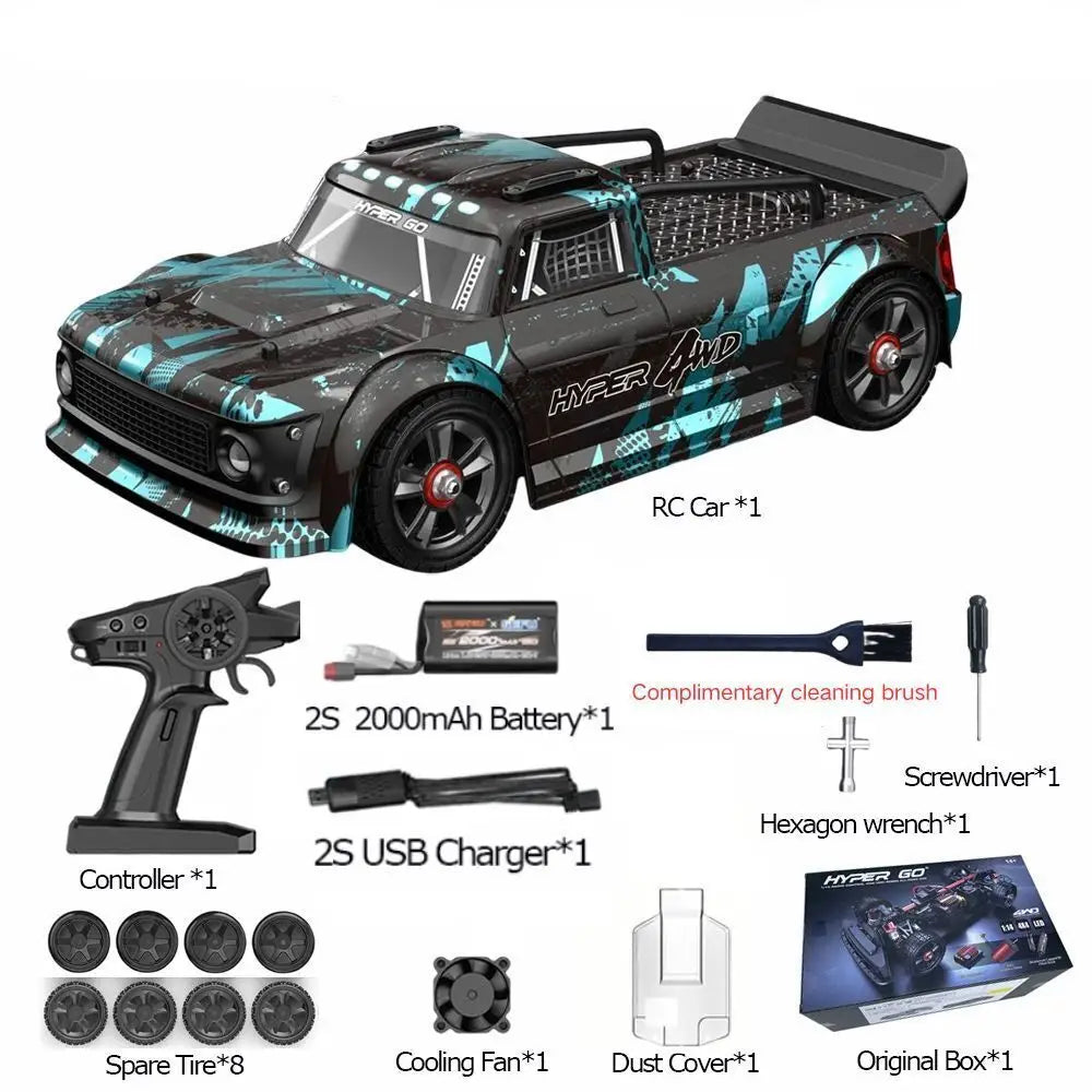 Hyper Go MJX 14301 14302 14303 1 / 14 4WD RC car 65 km / h brushless 2.4G remote control car off road high speed RC cars toys