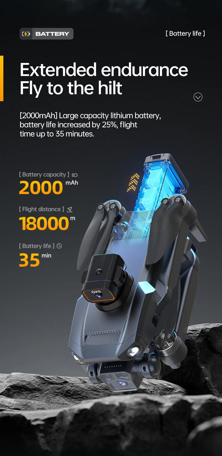 D27 upgraded version with screen LCD RC drone GPS professional aerial photography long endurance intelligent aircraf