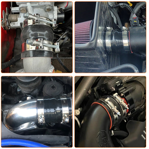 Load image into Gallery viewer, Air Intake Silicone Hump Hose ID 38-83mm For Water Radiator Tube Air Intake High Pressure Rubber Joiner Turbo Silicone Hump Pipe
