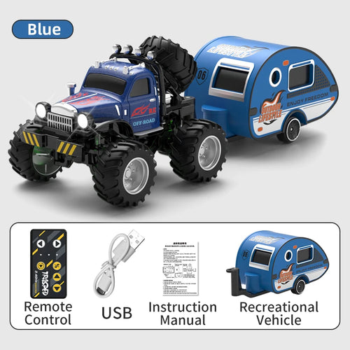 Load image into Gallery viewer, RC, New 1:64 Rc Car Mini 2.4Ghz City Road Handle High Speed Alloy All Terrain Remote Control Car Dual Control Children&#39;s Toys Gifts
