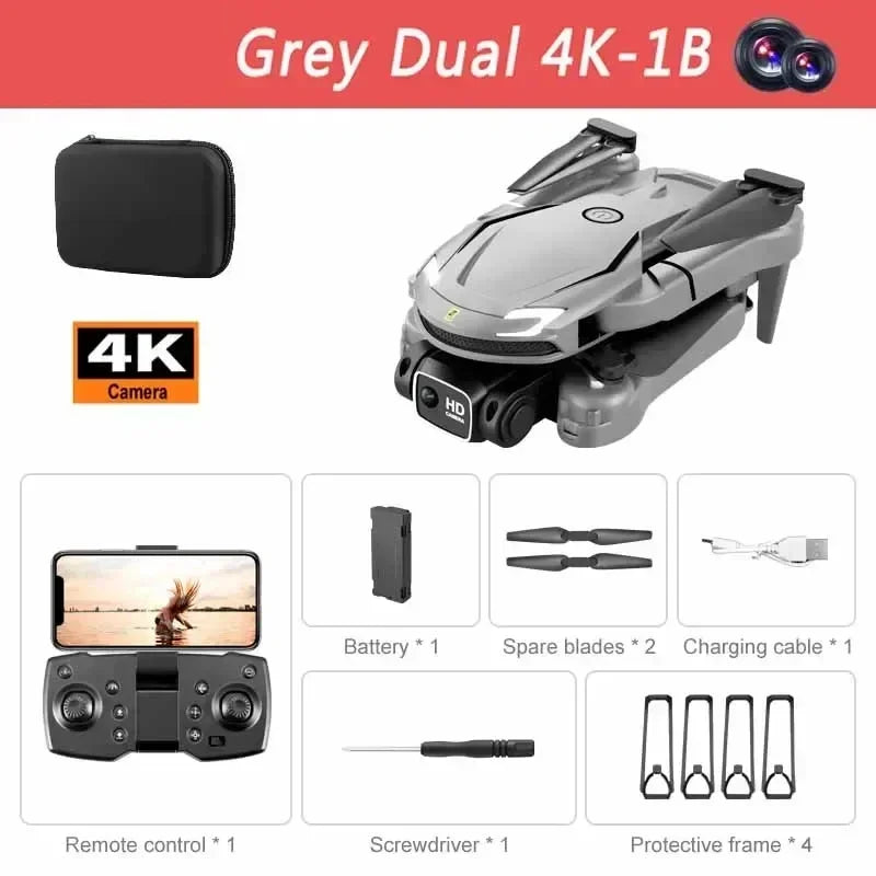 GISAEV V88 Drone 8K 5G GPS Professional HD Aerial Photography Remote Control Aircraft HD Dual Camera Quadcopter Toy UAV