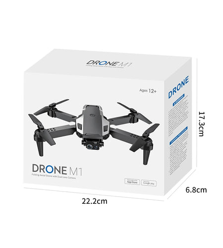 New M1 Drone Beginner Friendly  With 4K High-Definition Camera Optical Flow Technology One Click Return to Home Mode For
