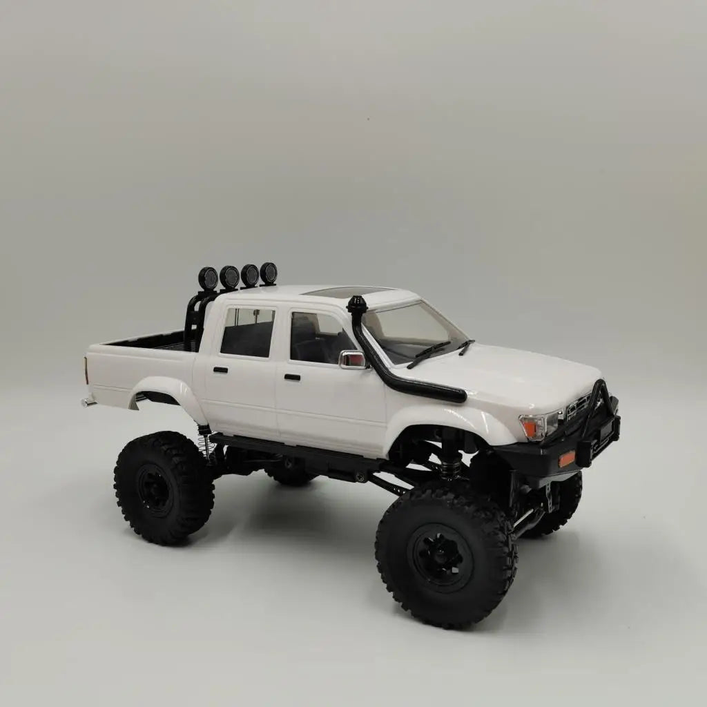 4x4 rc C64-1 New WPL RC CAR 1/16 2.4G Full Scale 4WD Adults Climbing Car Off Road Vehicle C24 Pickup Truck Remote Control Boy Model Toy