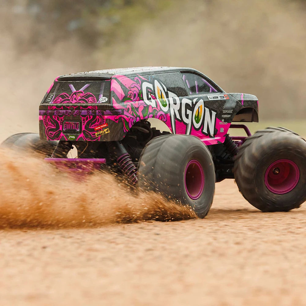 ARRMA 2025 GORGON 2WD Mega RTR 1/10 RC Electric Remote Control Model Car Monster Truck Adult Children's Toys Included Battery