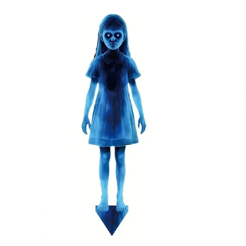 Halloween Decorations Large Scary Ghost Spooky Movie Halloween Door Banner Indoor Outdoor Haunted House Themed Decoration