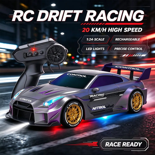 Load image into Gallery viewer, 2026 New Q228 1:24 Drift Rc Car Four-wheel Remote-Controlled Racing Car Full Proportions Desk Competition Toy Boys Ideal Gifts

