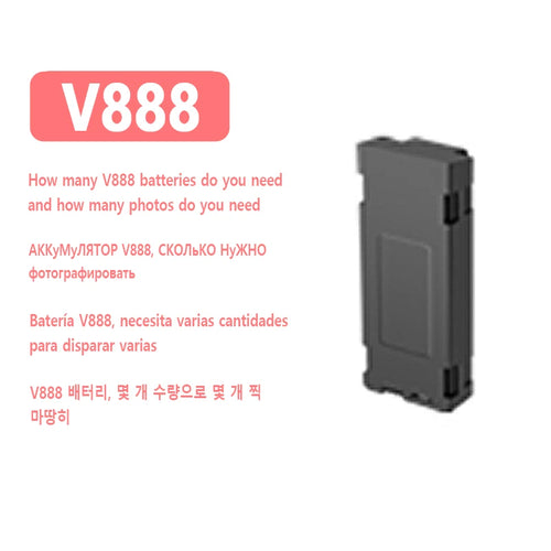 Load image into Gallery viewer, Original Drone battery for V168 V198 M6 Z908 S18 V66 s12 a14 v666 battery,rechargeable butler,propeller for drone accessories
