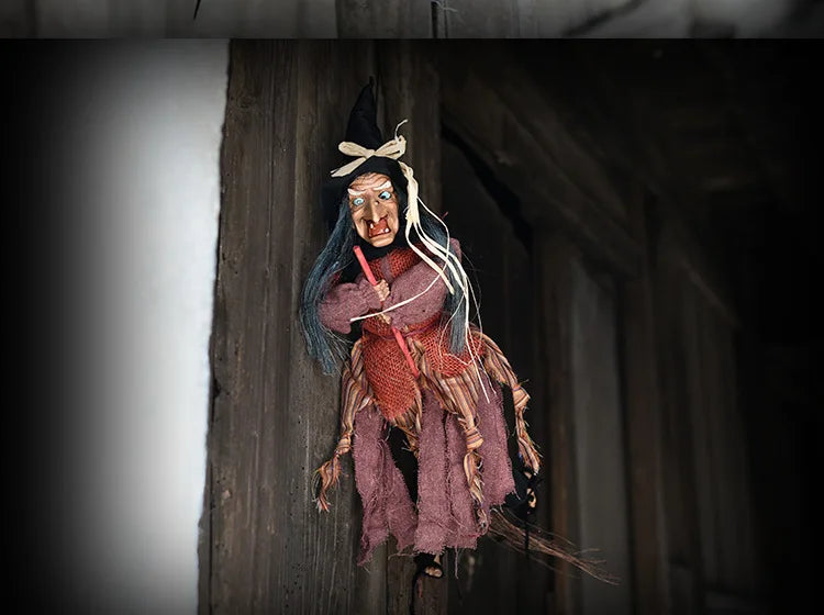Halloween Witch Pendant A Terrifying Atmosphere Decoration