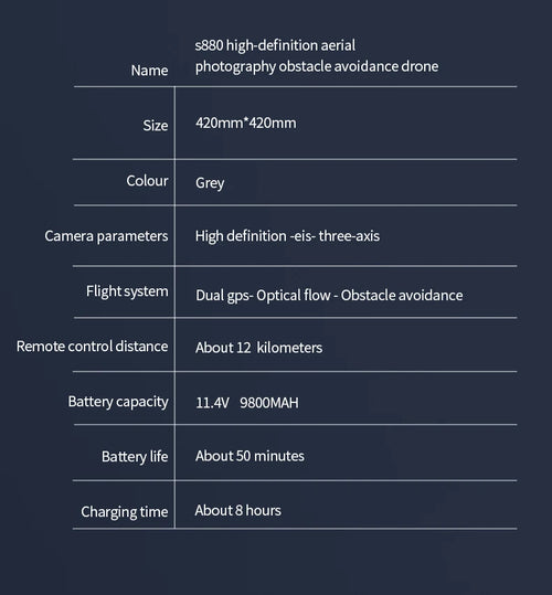 Load image into Gallery viewer, S880 Flagship Drone 8K Dual Cameras 3-Axis Gimbal 5G FPV GPS Return TouchScreen RC Obstacle Avoidance Optical Flow Hovering Dron
