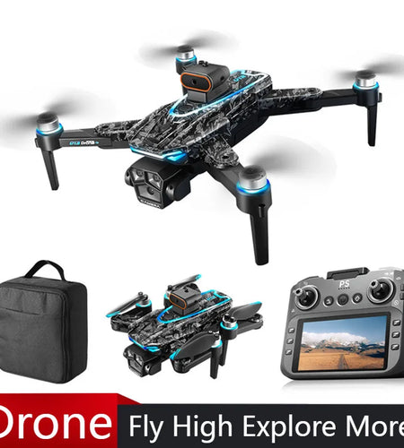 New D13 Drone 4K with Screen Remote Control Professional Brushless Motor Laser Obstacle Avoidance Foldable Quadcopter RC Toy