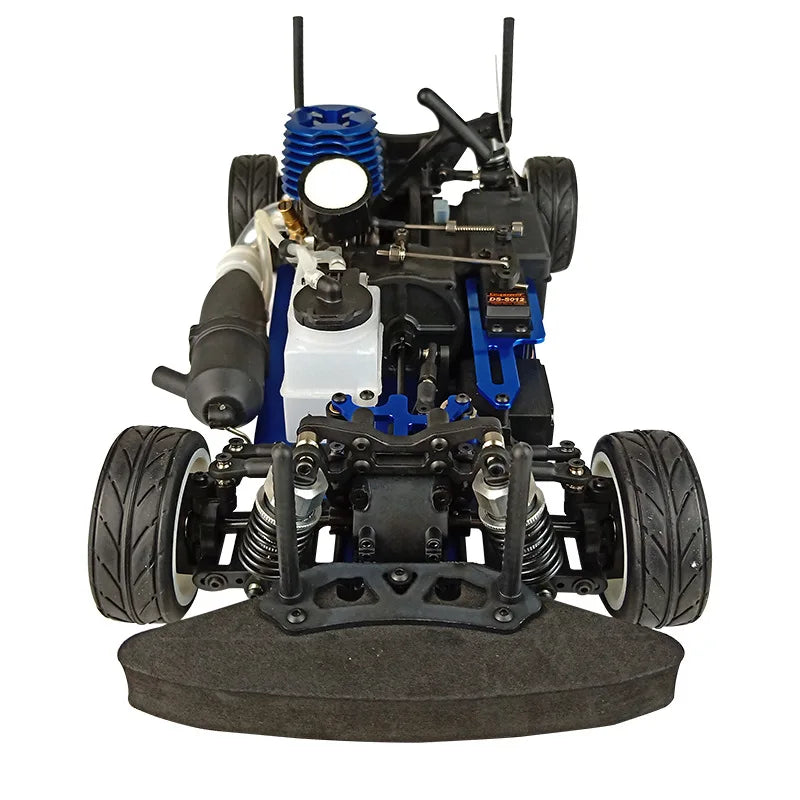 New Rc 1/10 Flat Sports Car Remote Control Model Toy Vrx Reiz Howe Rh1004 Two-Speed Methanol Fuel Gasoline Toy Model Car