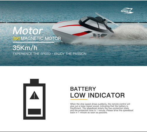 Load image into Gallery viewer, WLtoys WL916 WL912-A RC Boat 2.4Ghz 55KM/H 35KM/H High Speed Racing Watercraft Remote Control Speedboat Toys For Children
