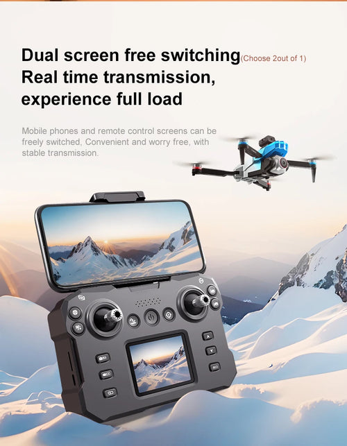 Load image into Gallery viewer, K16 Uav Aerial Photography 8K High-Definition Camera Screen Controlled Version Foldable Four-Axis Remote Control Aircraft Toys
