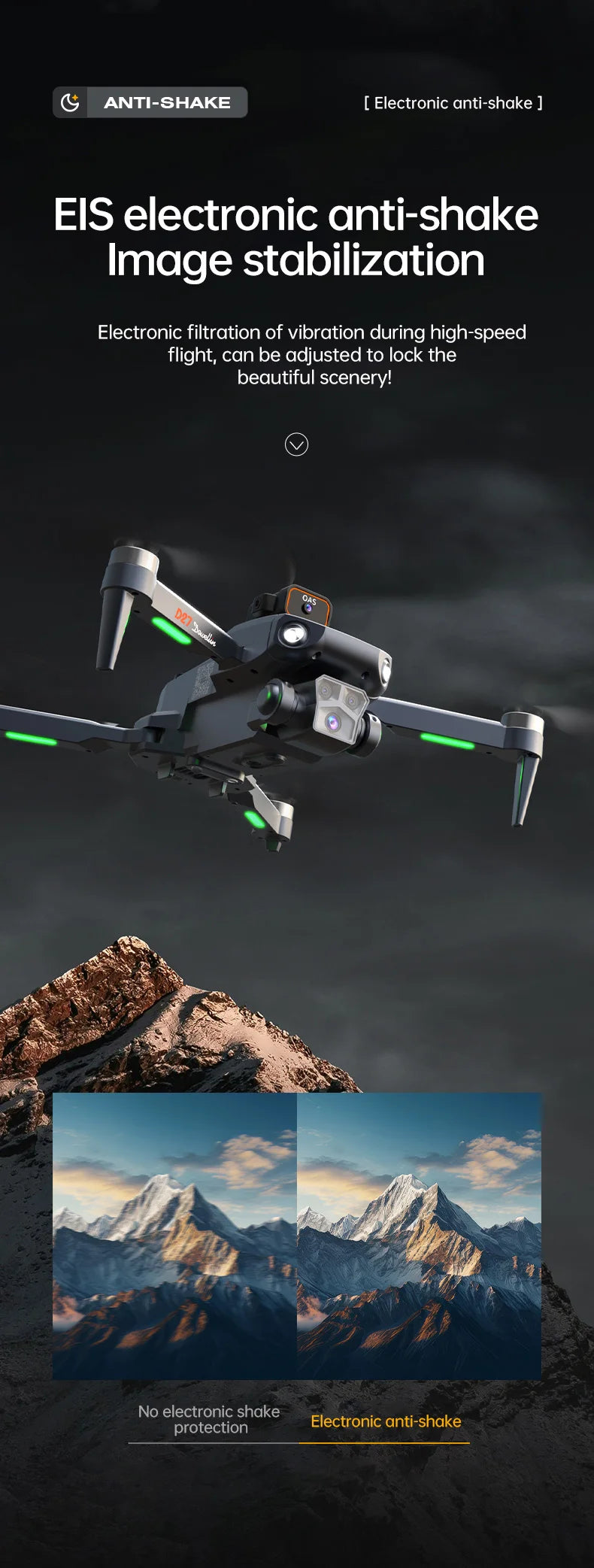 D27 upgraded version with screen LCD RC drone GPS professional aerial photography long endurance intelligent aircraf