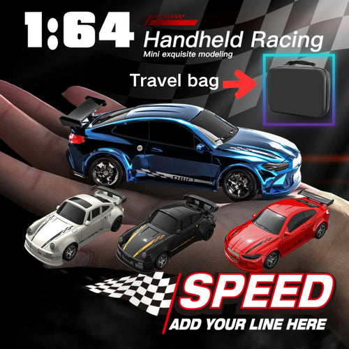 Load image into Gallery viewer, 2025 New Kf20 1:64 Drift Rc Car Four-wheel remote-controlled racing car Full proportions Desk Competition Toy Boys Ideal gifts.
