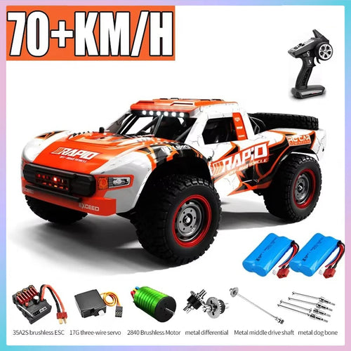 Load image into Gallery viewer, Rc Car Off Road 4x4 50km/h or 70km/h High Speed Brushless Motor Monster Truck 1/16 Desert/Snow Racing Drift Cars Toys for Boys
