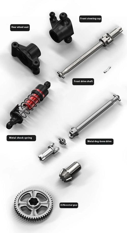 Load image into Gallery viewer, 1:16 RC offroad 4x4 RC truck
