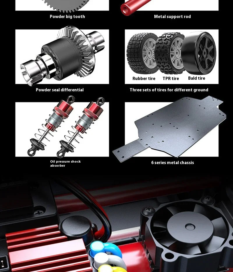 Hyper Go MJX 14301 14302 14303 1 / 14 4WD RC car 65 km / h brushless 2.4G remote control car off road high speed RC cars toys