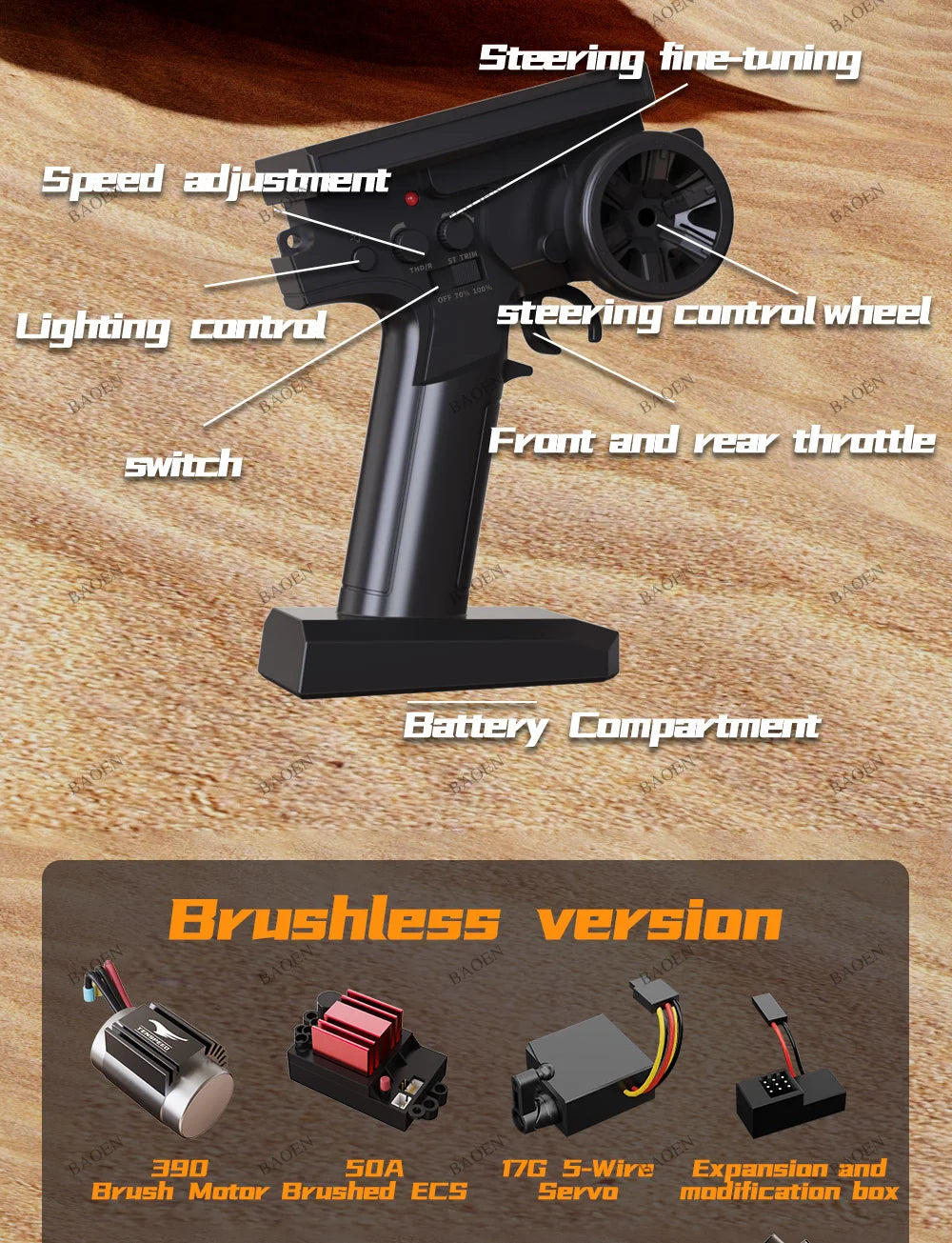 PRO 85KM/H High Speed RC Car Brushless 4WD Off-Road Drift Remote Control Car 1:16 Professional Racing Cars SCY9522 50KM/H