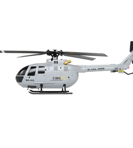 C186 Pro B105 2.4G RTF RC Helicopter 4 Ppropellers 6 Axis Electronic Gyroscope for Stabilization Remote Control Hobbies Toys