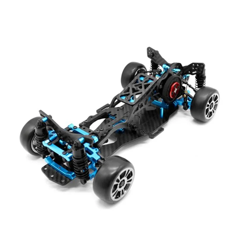 Excellent-DIY RC Car Rear-Drive Drift Racing Frame For 1/10 Mini-Size RC Car Frame Drift Car Kit Version RC Frame Drift Car Kit