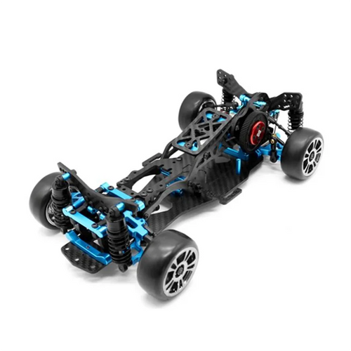Load image into Gallery viewer, Excellent-DIY RC Car Rear-Drive Drift Racing Frame For 1/10 Mini-Size RC Car Frame Drift Car Kit Version RC Frame Drift Car Kit
