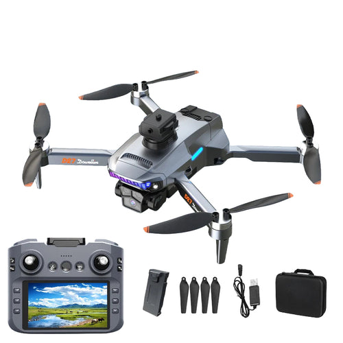 Load image into Gallery viewer, D27 upgraded version with screen LCD RC drone GPS professional aerial photography long endurance intelligent aircraf

