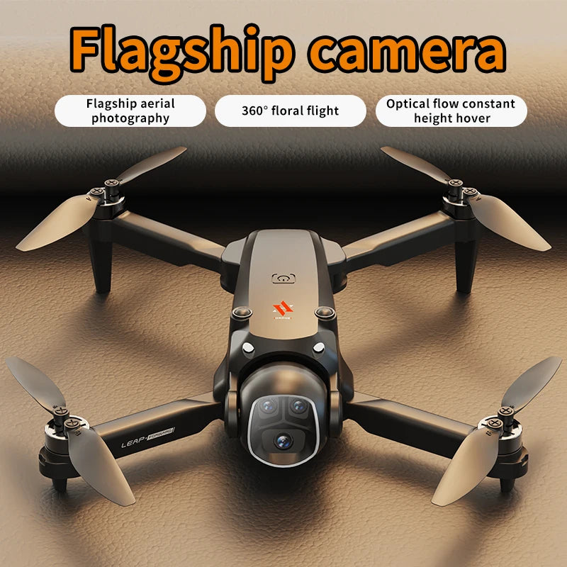 2025 New H21 VR Drone 4K HD Professional 90° ESC Camera Brushless motor Optical flow hovers Quadcopter Drones Gifts Toys