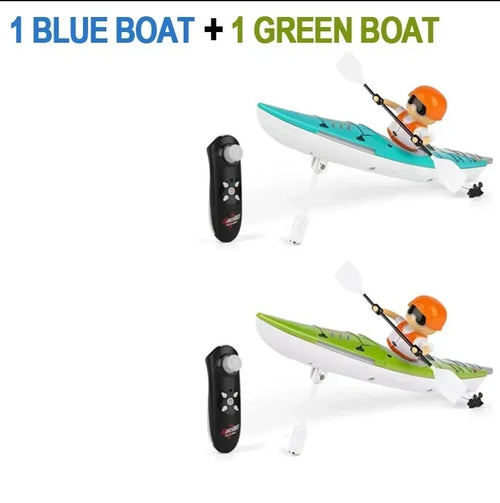Load image into Gallery viewer, HC-810 RC Boat RTR 2.4G 15km/h Brushed Motor Paddle Remote Control Rowing LED Lights 360 Driving Dual Modes Waterproof Ship
