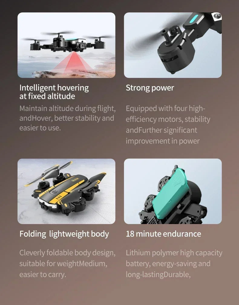 Xiaomi T6 Drone Profesional 8K HD GPS Camrea Obstacle Avoidance Remote Controll Aerial Photography Optical Foldable Quadcopter