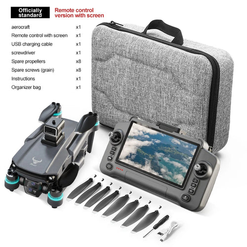 Load image into Gallery viewer, SG603 Pro Drone GPS 8K HD Camera Aerial EIS Anti-Shaking 5G WIFI Folding Drones Brushless Obstacle Avoidance Touchscreen RC UAV
