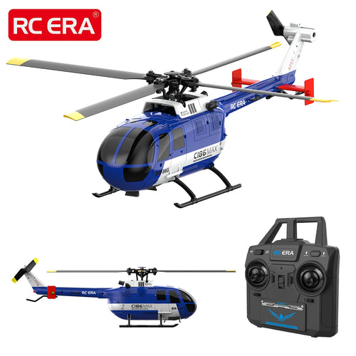 Load image into Gallery viewer, C186 Pro B105 2.4G RTF RC Helicopter 4 Ppropellers 6 Axis Electronic Gyroscope for Stabilization Remote Control Hobbies Toys
