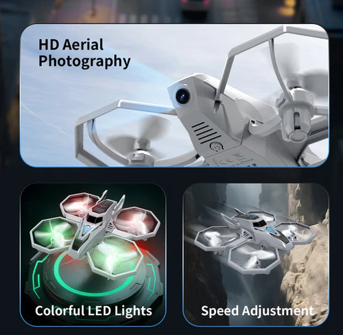 Load image into Gallery viewer, JHD For JJRC H118 Pro Drone with Multi-speed Adjustment Gorgeous LED Lights Multi-colored Lights Surrounding Flight Intelligent
