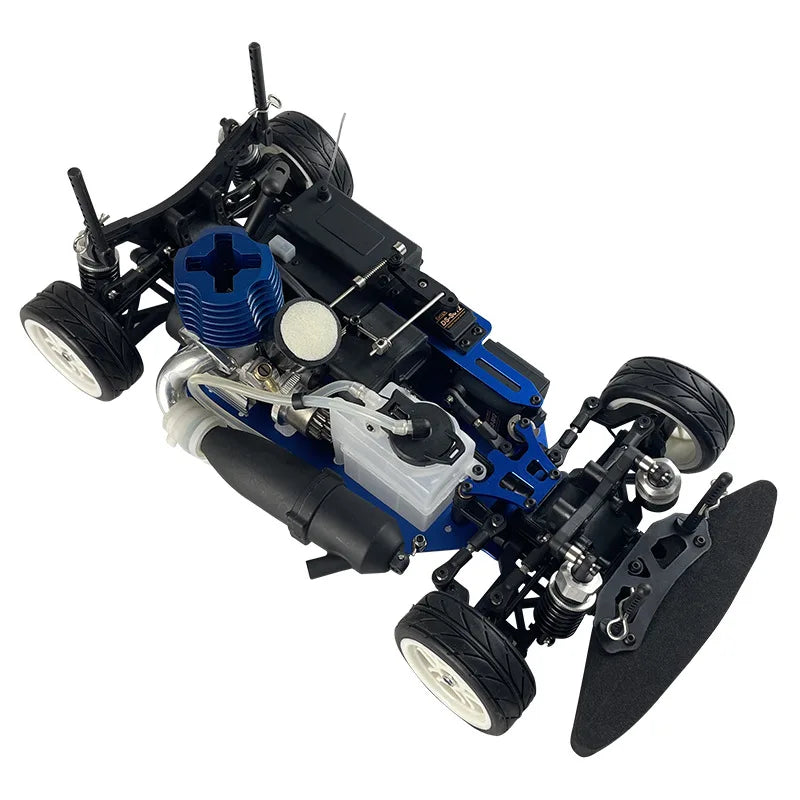 New Rc 1/10 Flat Sports Car Remote Control Model Toy Vrx Reiz Howe Rh1004 Two-Speed Methanol Fuel Gasoline Toy Model Car