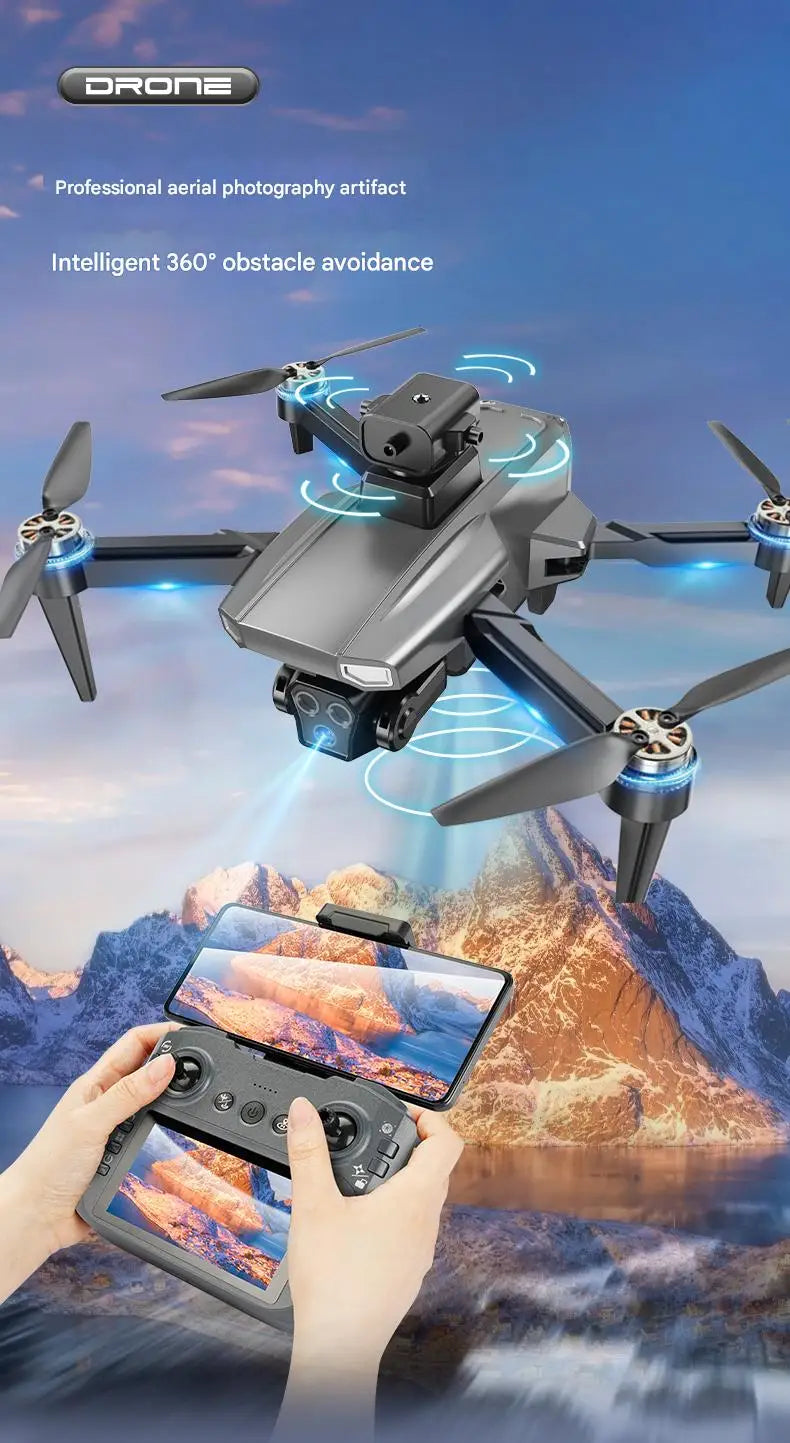 2025 Professional HD 930 Drone 4K Dual WiFi FPV Quadcopter With Obstacle Avoidance For Aerial Photography Remote Control Drones