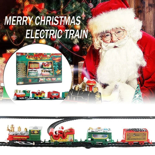 Load image into Gallery viewer, Christmas Train Set Assemble Railway Tracks Toys Decor Christmas Tree Train Gift Toy For Kids Birthday Party Gift Christmas Gift
