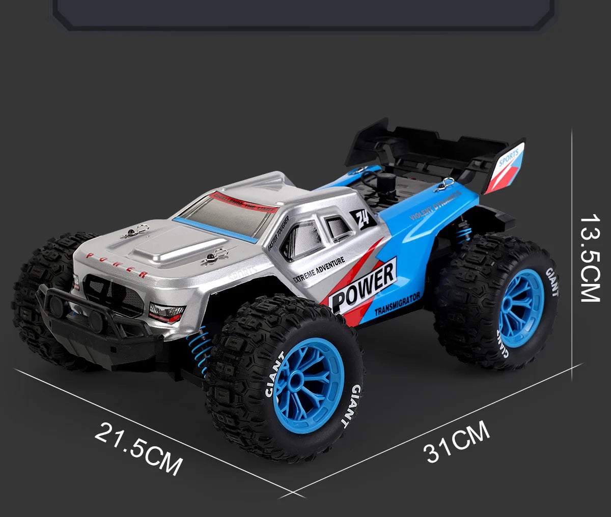 4WD 75KM/H RC Car Super Brushle High Speed Buggy 4x4 Off Road Remote Control High Speed Drift Racing Truck Drift Racing Toy Gift