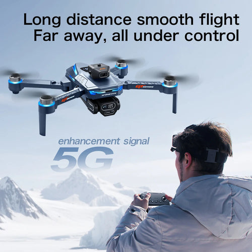 Load image into Gallery viewer, GT8 Drone 6K /8K HD Camera Obstacle Avoidance Aerial Photography Brushless Drone with Screen Foldable RC Drone four-axis Drone
