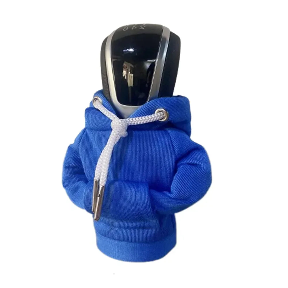 Hoodie Car Gear Shift Cover Fashion Gearshift Hoodie Car Gear Shift Knob Cover Manual Handle Gear Sweatshirt Change Lever Cover
