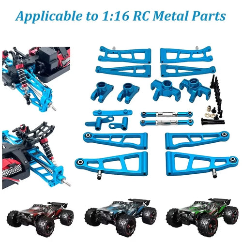Load image into Gallery viewer, SCY9522PRO High-Speed Remote Control Vehicle Upgrade Accessories SCY9522 Modified Metal Aluminum Parts Set
