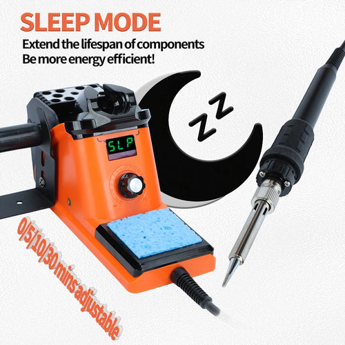 Load image into Gallery viewer, YIHUA 926LED-III Digital Electric Soldering Iron Kit with Helping Hands 960I Adjustable Temperature Portable Soldering Station

