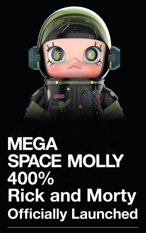 Load image into Gallery viewer, POP MART MEGA SPACE MOLLY  400% Rick and Morty Limited Edition Limited to 1pc per user ID
