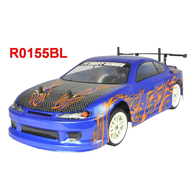 New Rc 1/10 Flat Sports Car Remote Control Model Toy Vrx Reiz Howe Rh1004 Two-Speed Methanol Fuel Gasoline Toy Model Car