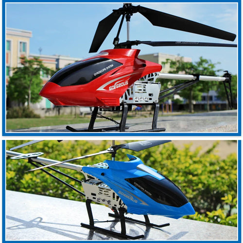 Load image into Gallery viewer, Rc Helicopter With Remote Control Extra Durable Big Plane Toy For Kids Drone Model Outdoor 3.5CH 80cm Aircraft Large Helicoptero
